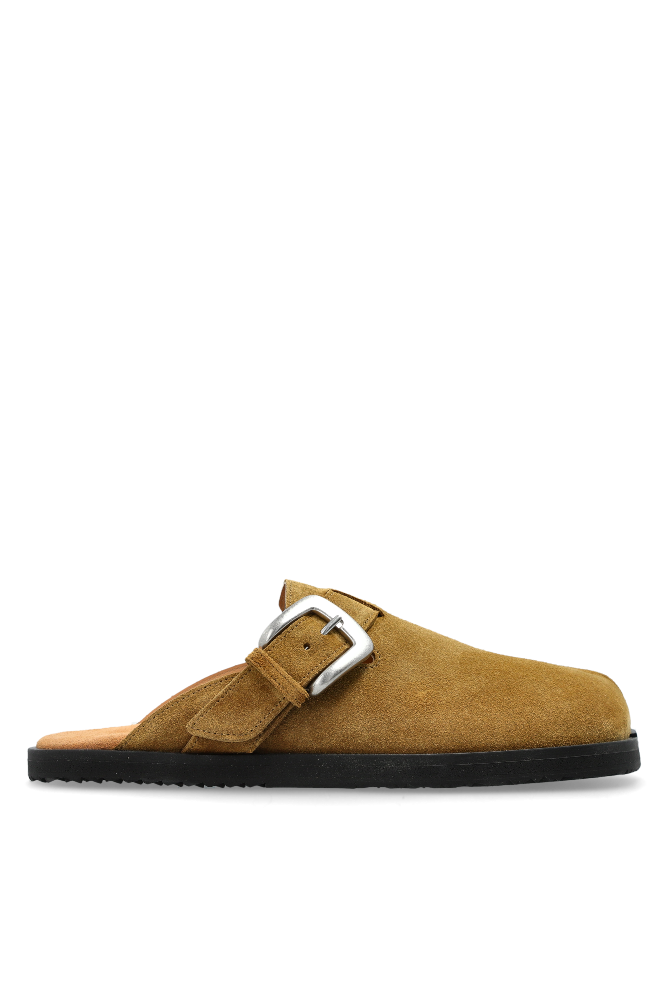 Maison Margiela Suede mules with 'Tabi' cutout | Women's | Vitkac